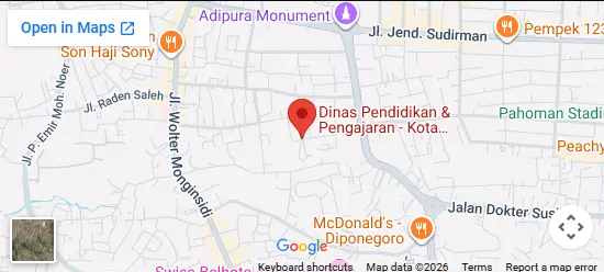 Lokasi Dinas Pendidikan